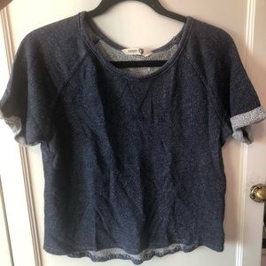 Fake denim t-shirt